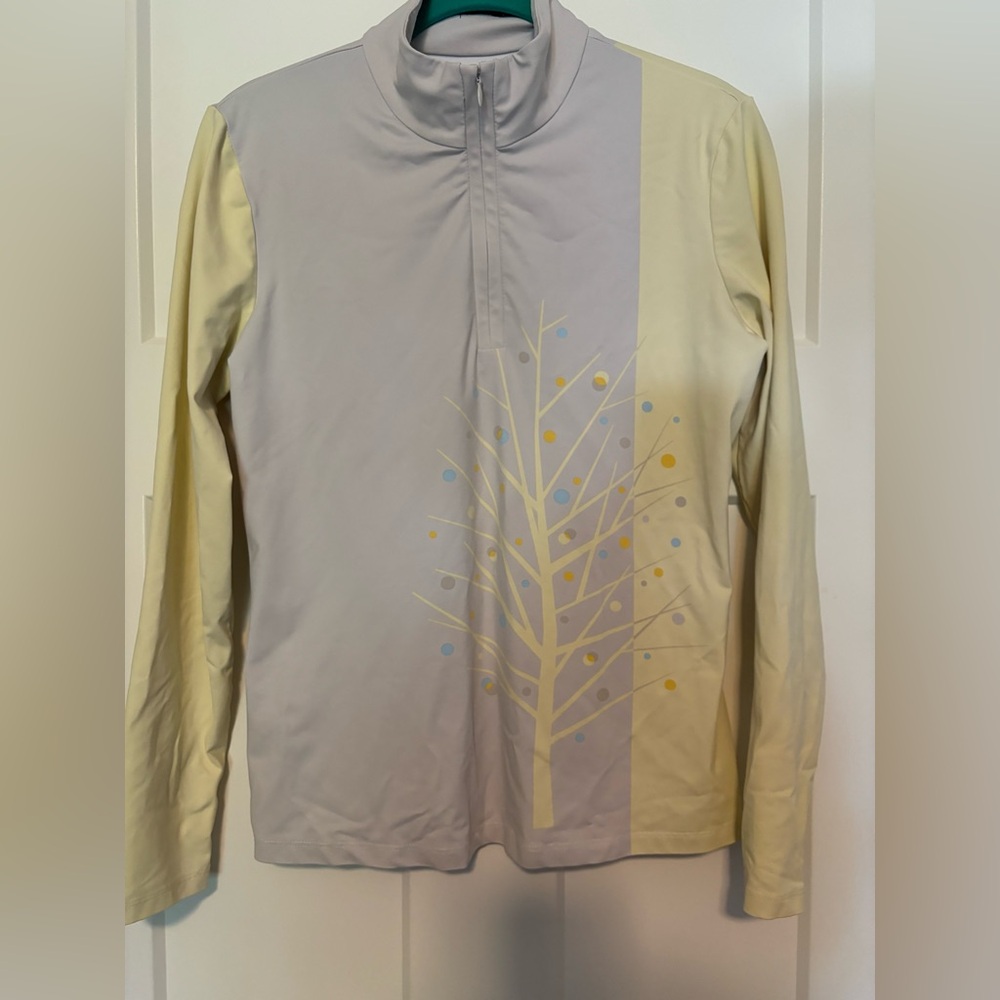 J. McLaughlin 1/4 Zip‎ Pullover Activewear Top M